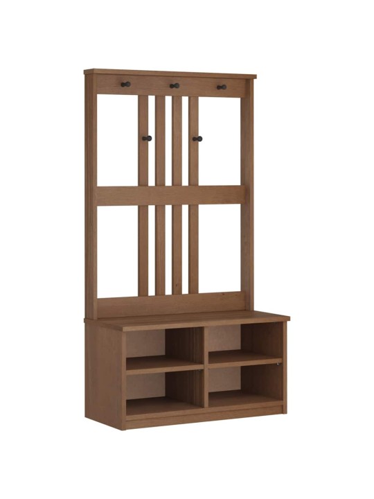 Předsíňový strom sandens 87x40x159,5cm borovicový masiv