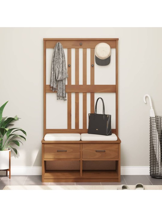 Předsíňový strom sandens 87x40x159,5cm borovicový masiv