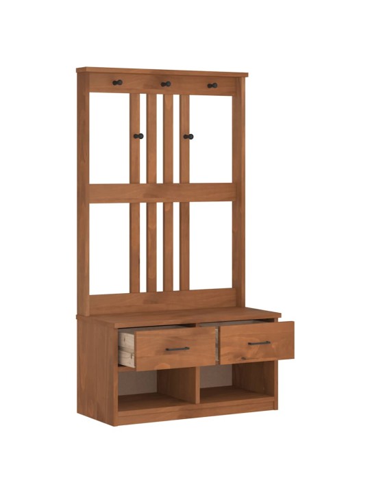 Předsíňový strom sandens 87x40x159,5cm borovicový masiv