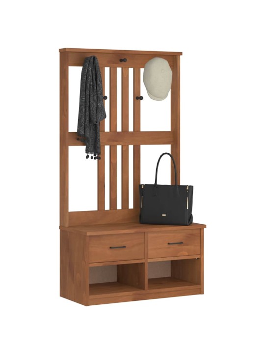Předsíňový strom sandens 87x40x159,5cm borovicový masiv