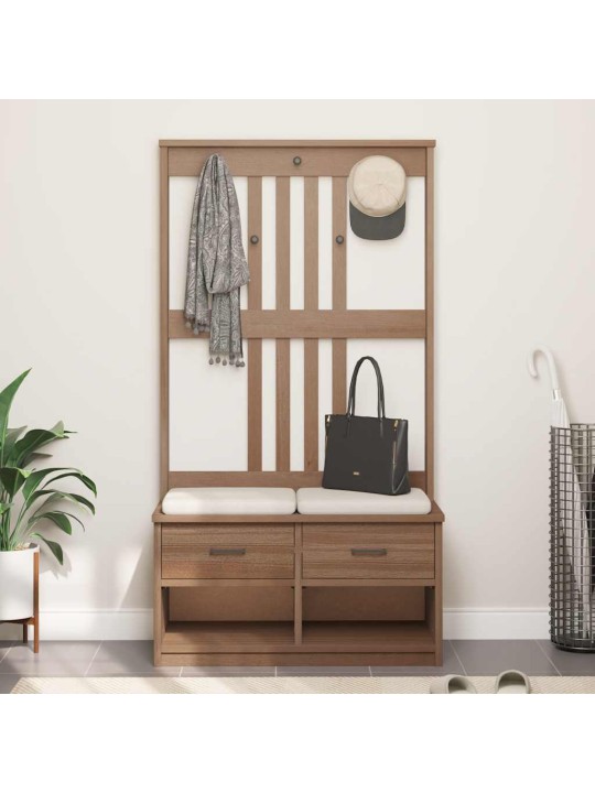 Předsíňový strom sandens 87x40x159,5cm borovicový masiv