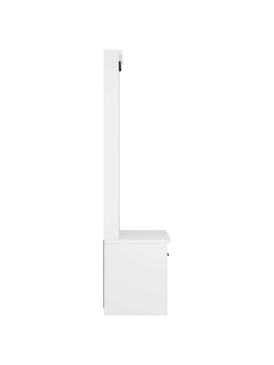 Předsíňový strom sandens bílá 87x40x159,5cm borovicový masiv