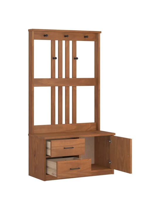 Předsíňový strom sandens 87x40x159,5cm borovicový masiv