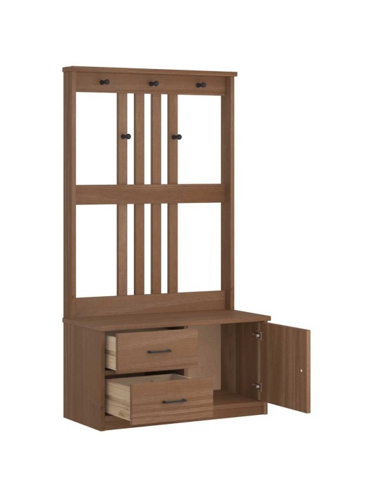 Předsíňový strom sandens 87x40x159,5cm borovicový masiv