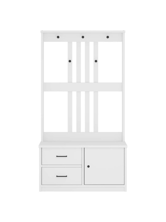 Předsíňový strom sandens bílá 87x40x159,5cm borovicový masiv