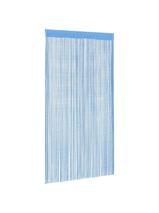Provázkové záclony 2 ks světle modrá 140x250 cm