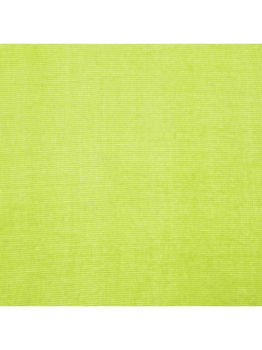 Voálové záclony s průchodkami 2 ks jablečně zelená 140x225 cm