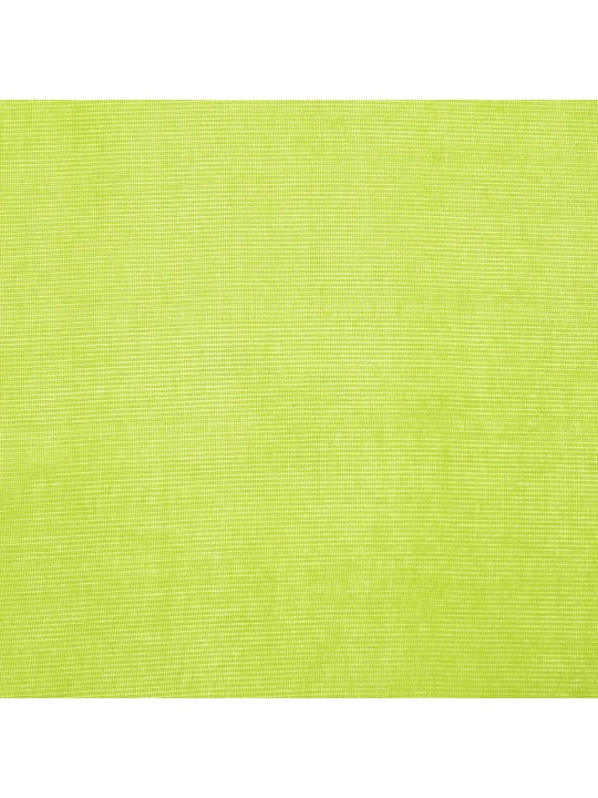 Voálové závěsy s průchodkami 2 ks jablkově zelená 140x260 cm