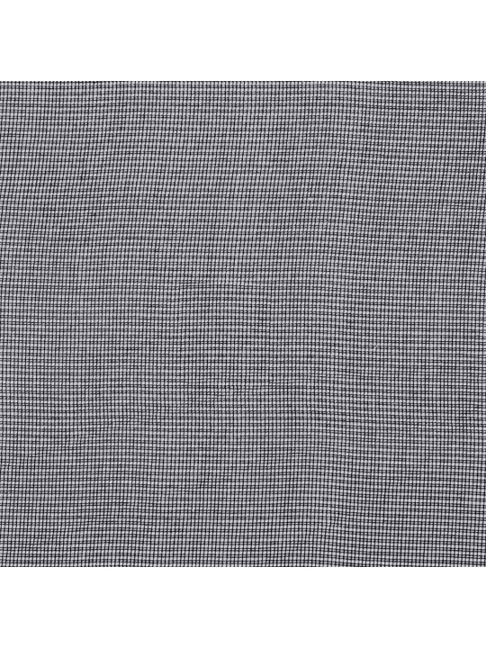 Voálové závěsy s průchodkami 2 ks černé 140x245 cm
