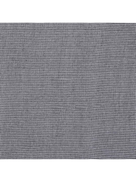 Voálové závěsy s průchodkami 2 ks černé 140x260 cm