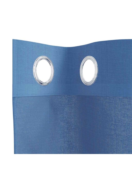 Voálové záclony s průchodkami 2 ks royal blue
