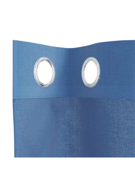 Voálové záclony s průchodkami 2 ks royal blue