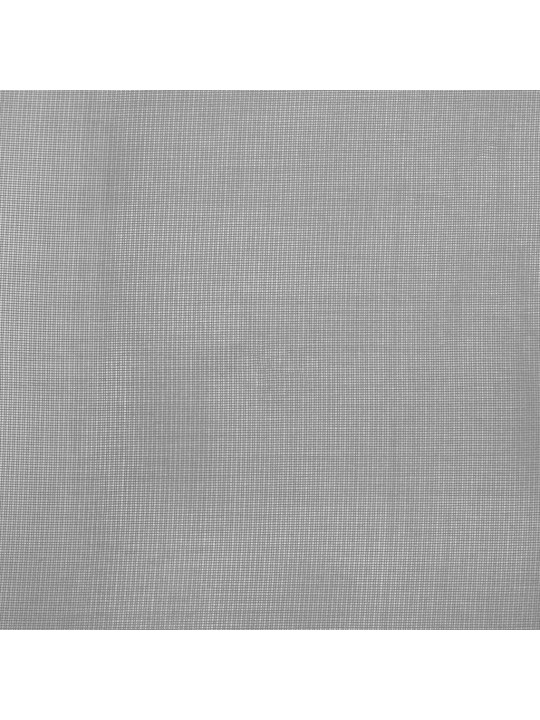 Voálové závěsy s poutky 2 ks tmavě šedé 140x245 cm
