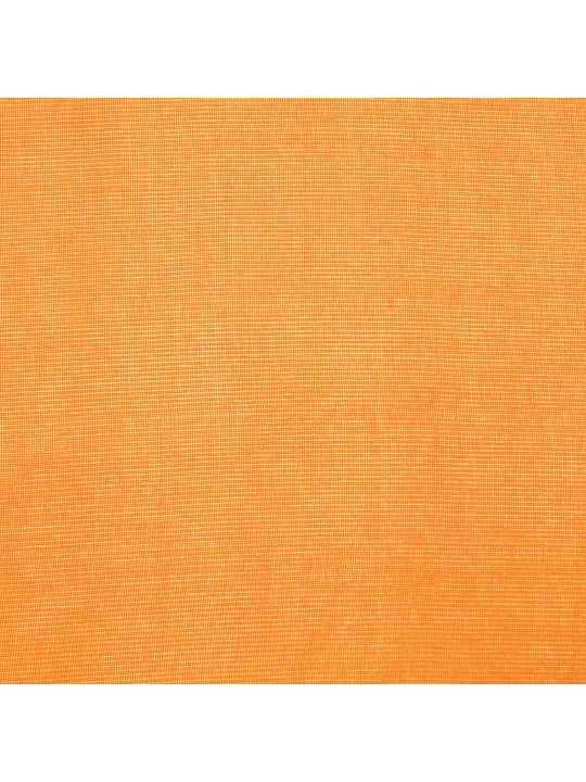 Voálové záclony s poutky 2 ks oranžová 140x140 cm
