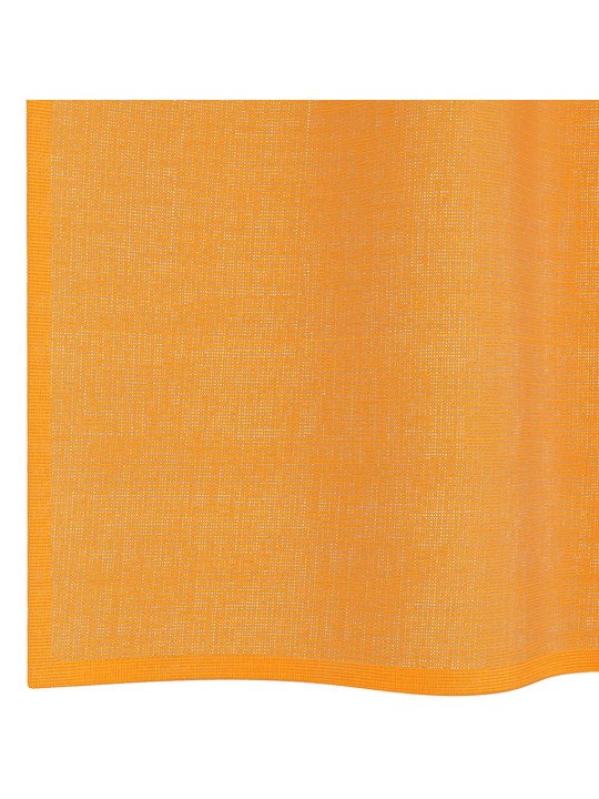 Voálové závěsy s poutky 2 ks oranžové 140x225 cm