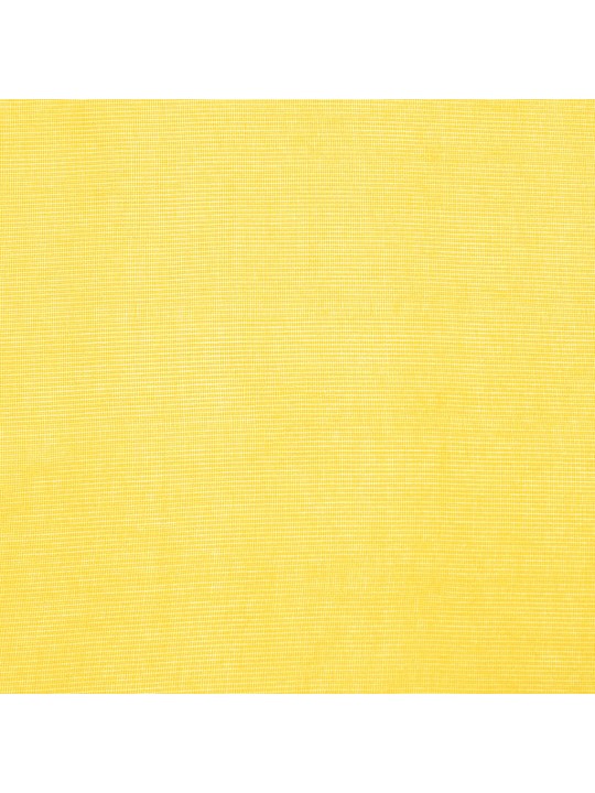Voálové závěsy s poutky 2 ks žluté 140x260 cm