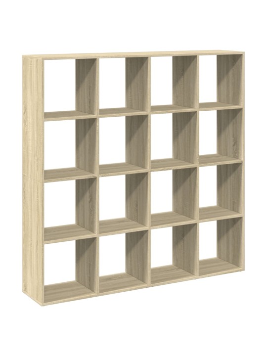 Knihovna dub sonoma 137,5 x 29 x 137,5 cm kompozitní dřevo