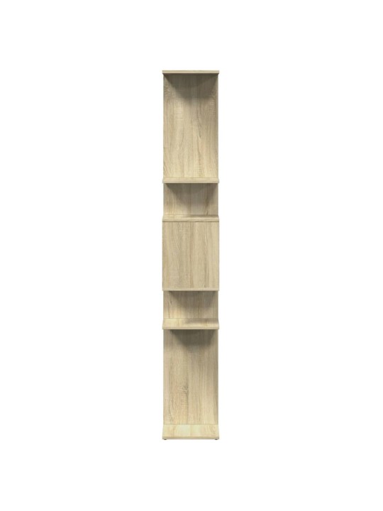 Knihovna dub sonoma 92 x 29 x 188 cm kompozitní dřevo