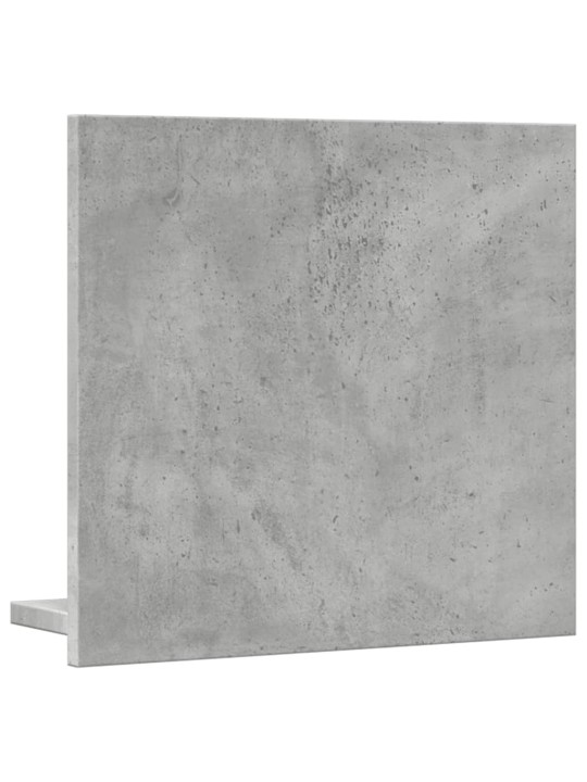 Koupelnová skříňka se zrcadlem betonově šedá 40 x 11 x 37 cm