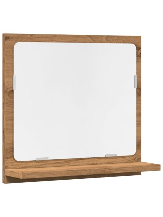 Koupelnová skříňka se zrcadlem dub artisan 40x11x37 cm kompozit