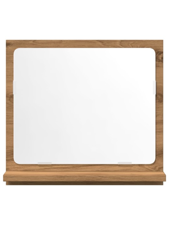 Koupelnová skříňka se zrcadlem dub artisan 40x11x37 cm kompozit