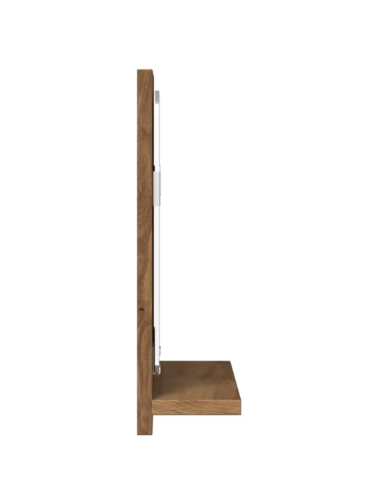 Koupelnová skříňka se zrcadlem dub artisan 40x11x37 cm kompozit