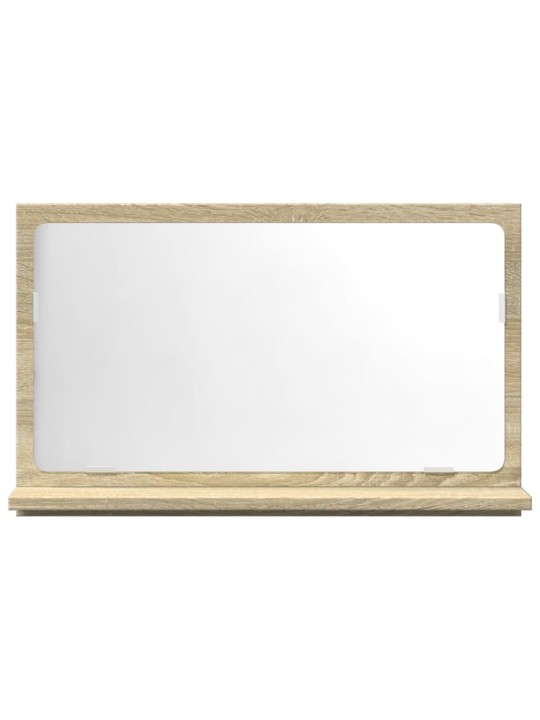 Koupelnová skříňka se zrcadlem dub sonoma 60x11x37 cm kompozit
