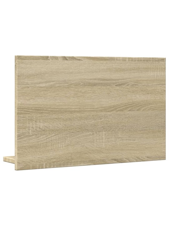 Koupelnová skříňka se zrcadlem dub sonoma 60x11x37 cm kompozit