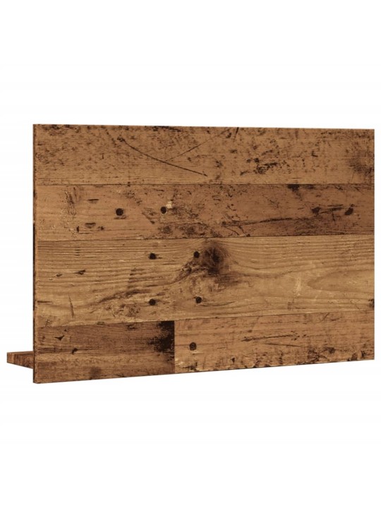 Koupelnová skříňka se zrcadlem old wood 60x11x37 cm kompozit