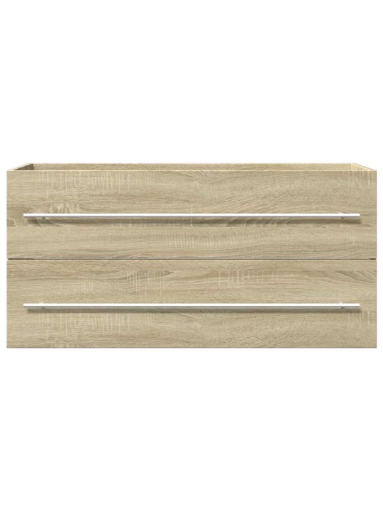 Skříňka pod umyvadlo dub sonoma 100 x 38,5 x 48 cm dřevotříska