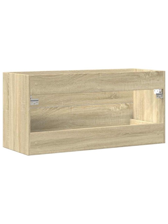 Skříňka pod umyvadlo dub sonoma 100 x 38,5 x 48 cm dřevotříska