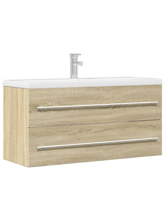 Skříňka pod umyvadlo dub sonoma 100 x 38,5 x 48 cm dřevotříska