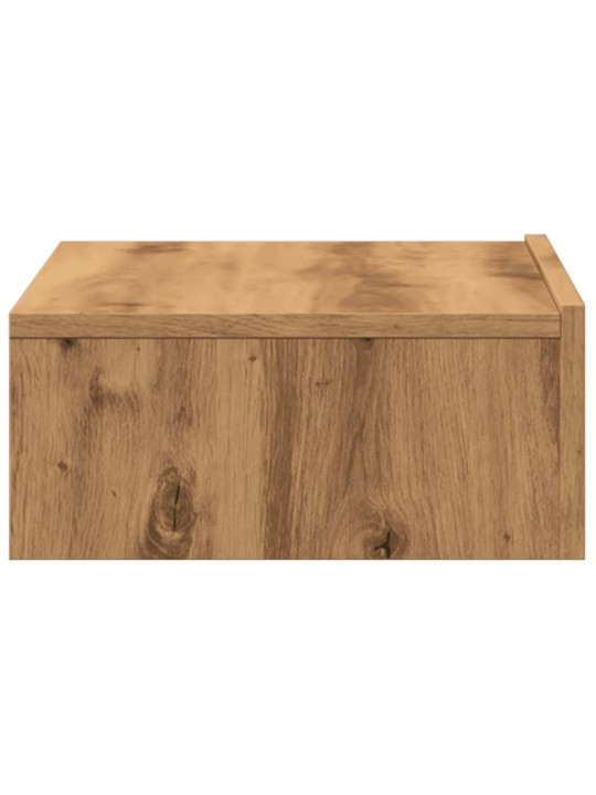 TV skříňky s LED osvětlením 2 ks dub artisan 60 x 35 x 15,5 cm