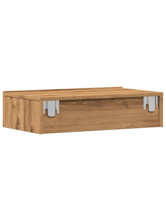 TV skříňky s LED osvětlením 2 ks dub artisan 60 x 35 x 15,5 cm