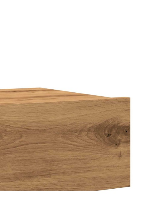 TV skříňky s LED osvětlením 2 ks dub artisan 60 x 35 x 15,5 cm