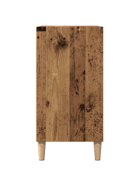 Příborník old wood 57 x 35 x 75 cm kompozitní dřevo