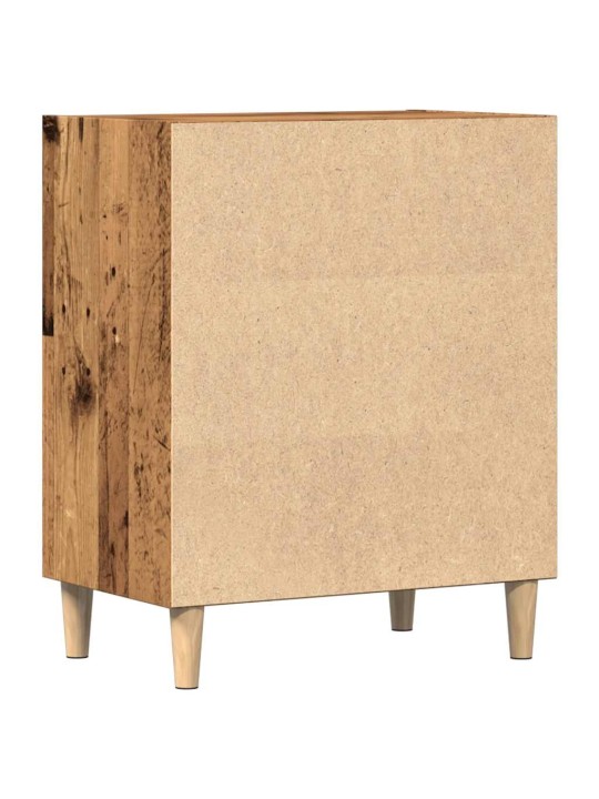 Příborník old wood 57 x 35 x 75 cm kompozitní dřevo