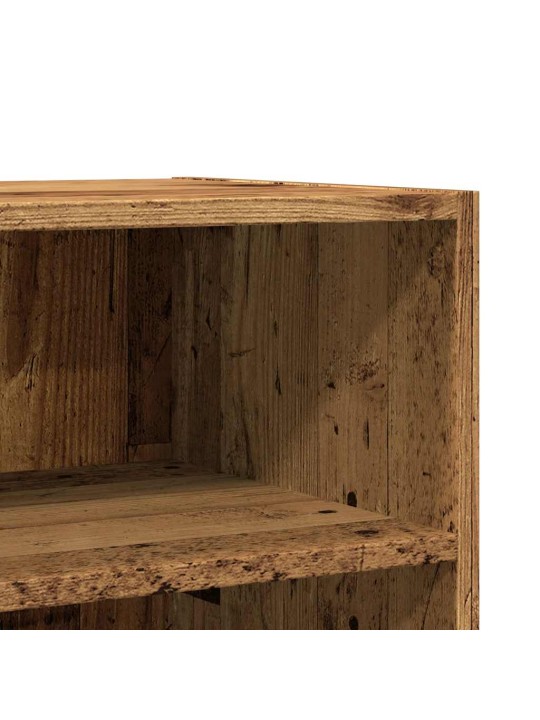 Příborník old wood 57 x 35 x 75 cm kompozitní dřevo