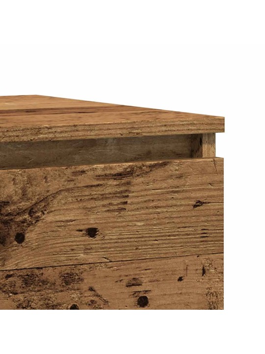 Noční stolek old wood 50 x 40 x 43,5 cm kompozitní dřevo