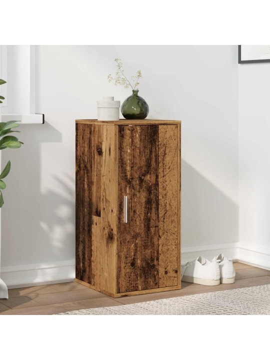 Botník old wood 32 x 35 x 70 cm kompozitní dřevo