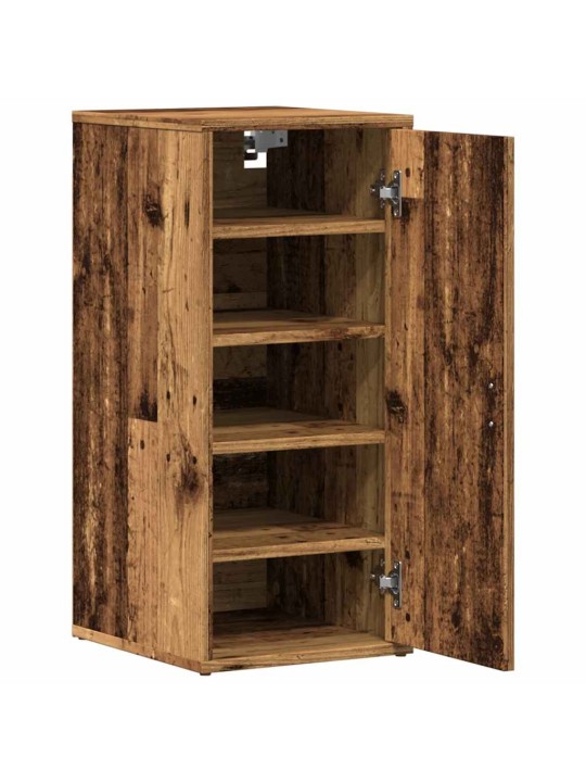 Botník old wood 32 x 35 x 70 cm kompozitní dřevo