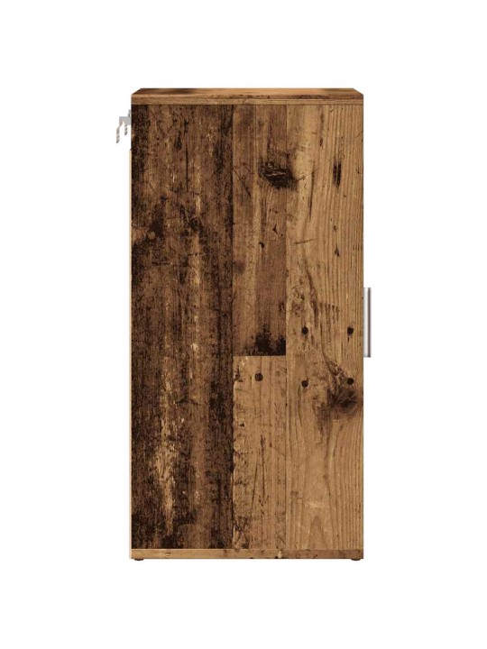 Botník old wood 32 x 35 x 70 cm kompozitní dřevo