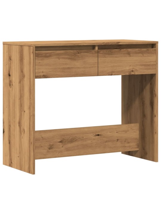 Konzolový stolek dub artisan 89 x 41 x 76,5 cm kompozitní dřevo