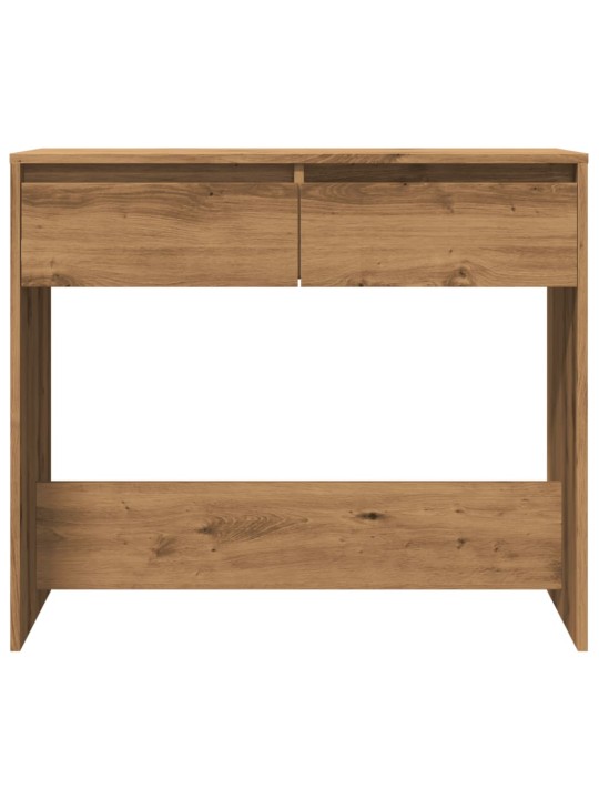 Konzolový stolek dub artisan 89 x 41 x 76,5 cm kompozitní dřevo