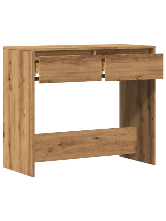 Konzolový stolek dub artisan 89 x 41 x 76,5 cm kompozitní dřevo