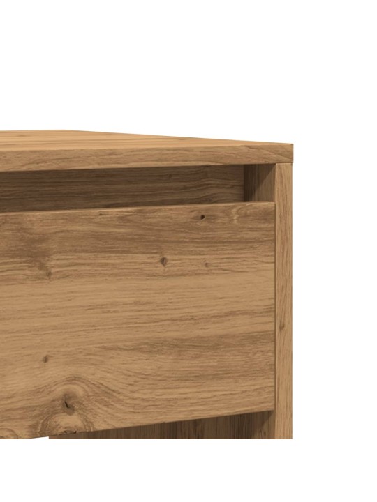 Konzolový stolek dub artisan 89 x 41 x 76,5 cm kompozitní dřevo