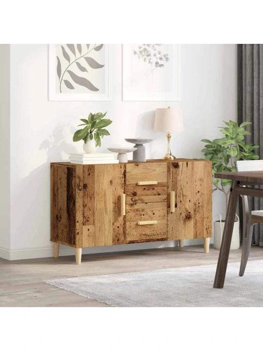 Příborník old wood 100 x 36 x 60 cm kompozitní dřevo