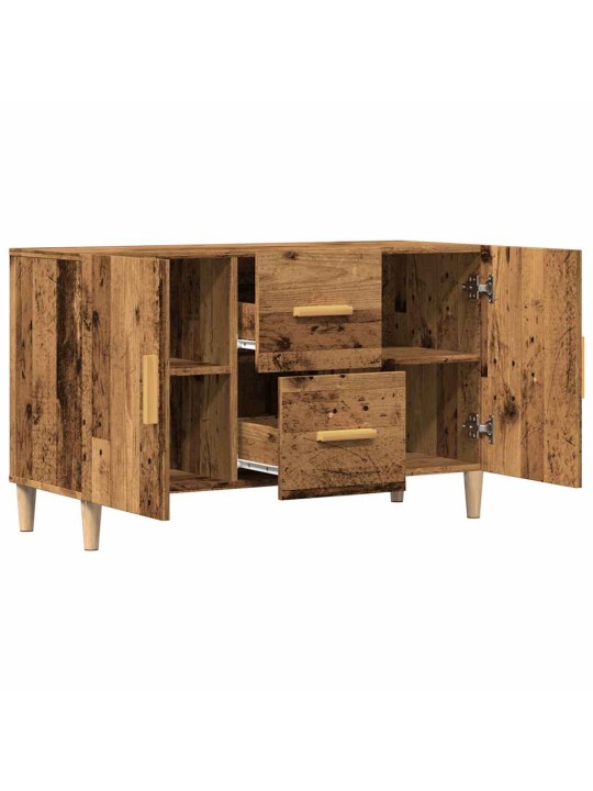 Příborník old wood 100 x 36 x 60 cm kompozitní dřevo