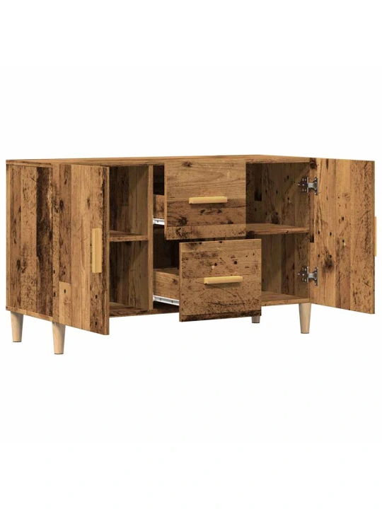 Příborník old wood 100 x 36 x 60 cm kompozitní dřevo