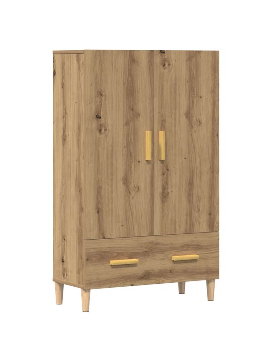 Komoda dub artisan 70 x 31 x 115 cm kompozitní dřevo